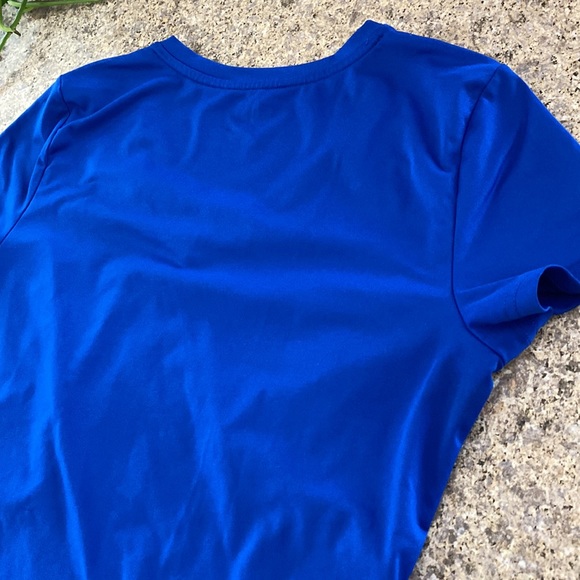 Fila Sport Royal Blue Short Sleeve Active Top Small - Picture 9 of 13